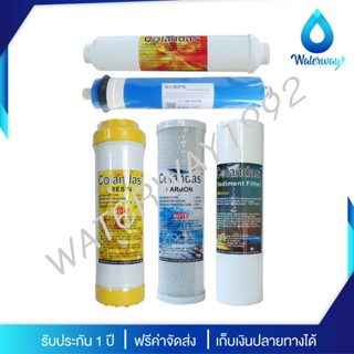 [มีบริการเปลี่ยนไส้] COLANDAS ไส้กรองน้ำ RO 5 ขั้นตอน ไส้กรอ…