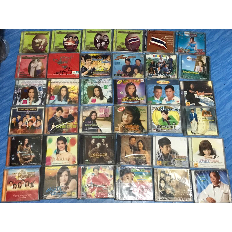 CD,ซีดีเพลงลูกทุ่ง (4) เพลงลูกทุ่ง หลากหลายค่าย แผ่นแท้ มาสเตอร์ มือ 1