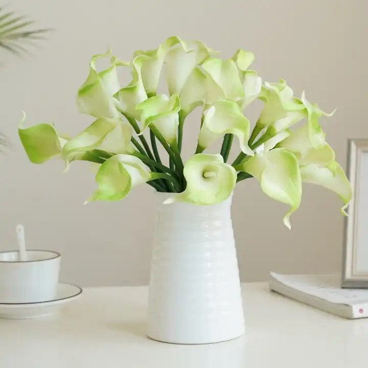 [ร้านไทย] ดอกคาล่าลิลลี่ปลอม 🌼 Calla Lily ดอกคาลล่าลิลลี่ ดอกไม้ปลอม ดอกไม้ประดิษฐ์ พร็อพถ่ายรูป - รูปที่ 5