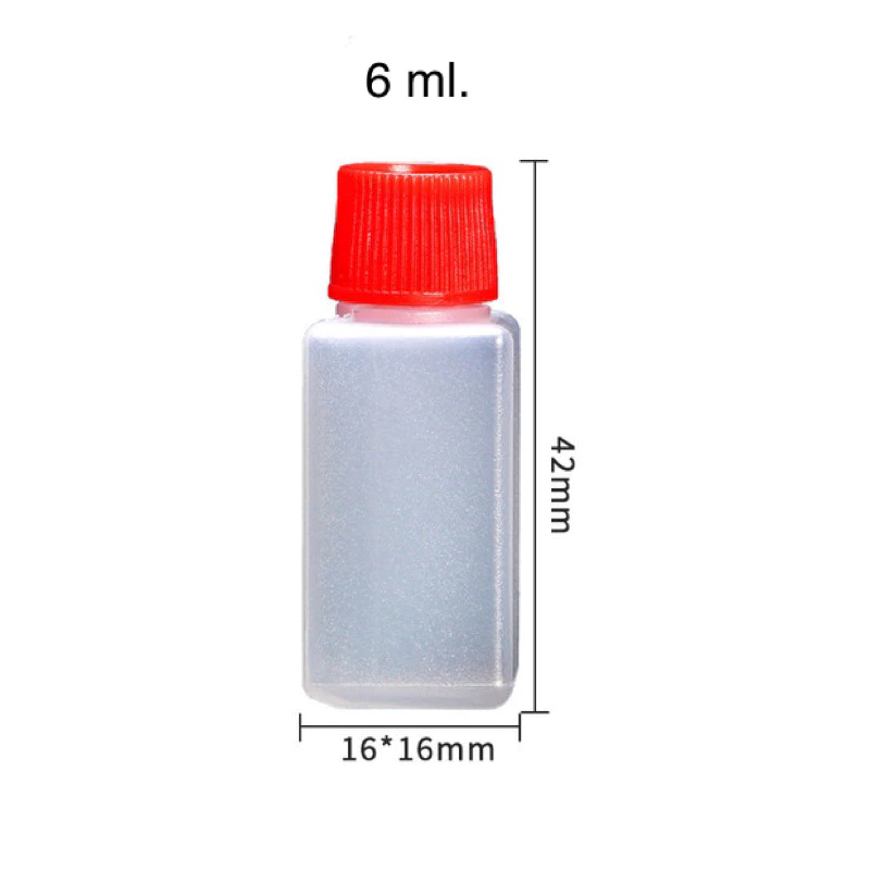 ขวดโชยุ ขวดซอส ทรงสี่เหลี่ยม ขนาด 6 ml. 15ml. 33ml. 48ml. thumbnail 7