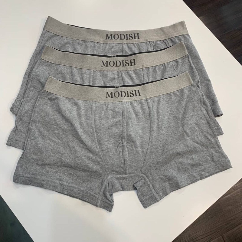 UW1601 กางเกงชั้นในบ๊อกเซอร์ชายยี่ห้อ Modish คุณภาพสูง ผ้า Micro Model with Spandex ใส่กระชับ ระบายอากาศได้ดี ผ้านุ่ม