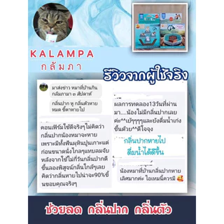 Kalampa ก้อนสมุนไพรแช่น้ำดื่มสำหรับสุนัขและแมว ช่วยให้สัตว์เลี้ยงกินน้ำมากขึ้น ปรับสมดุลร่างกาย
