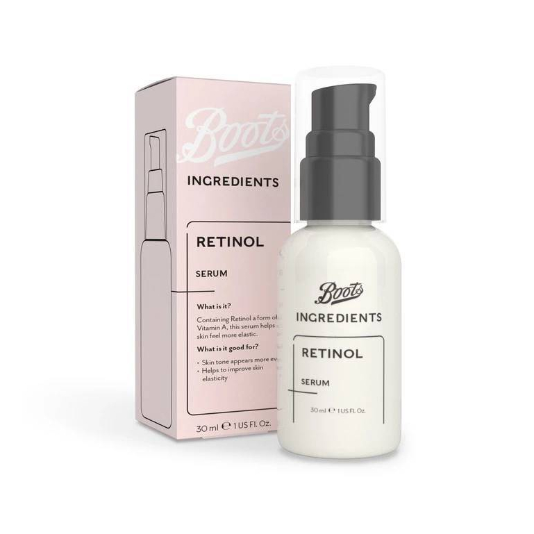 บู๊ทส์ อินกรีเดียนส์  BOOTS INGREDIENTS เรตินอล เซรั่ม 30 มล.