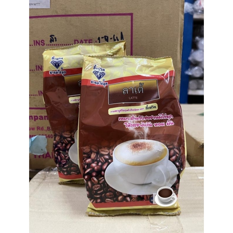 ผงกาแฟลาเต้ชานมไข่มุกอี้เหวิน