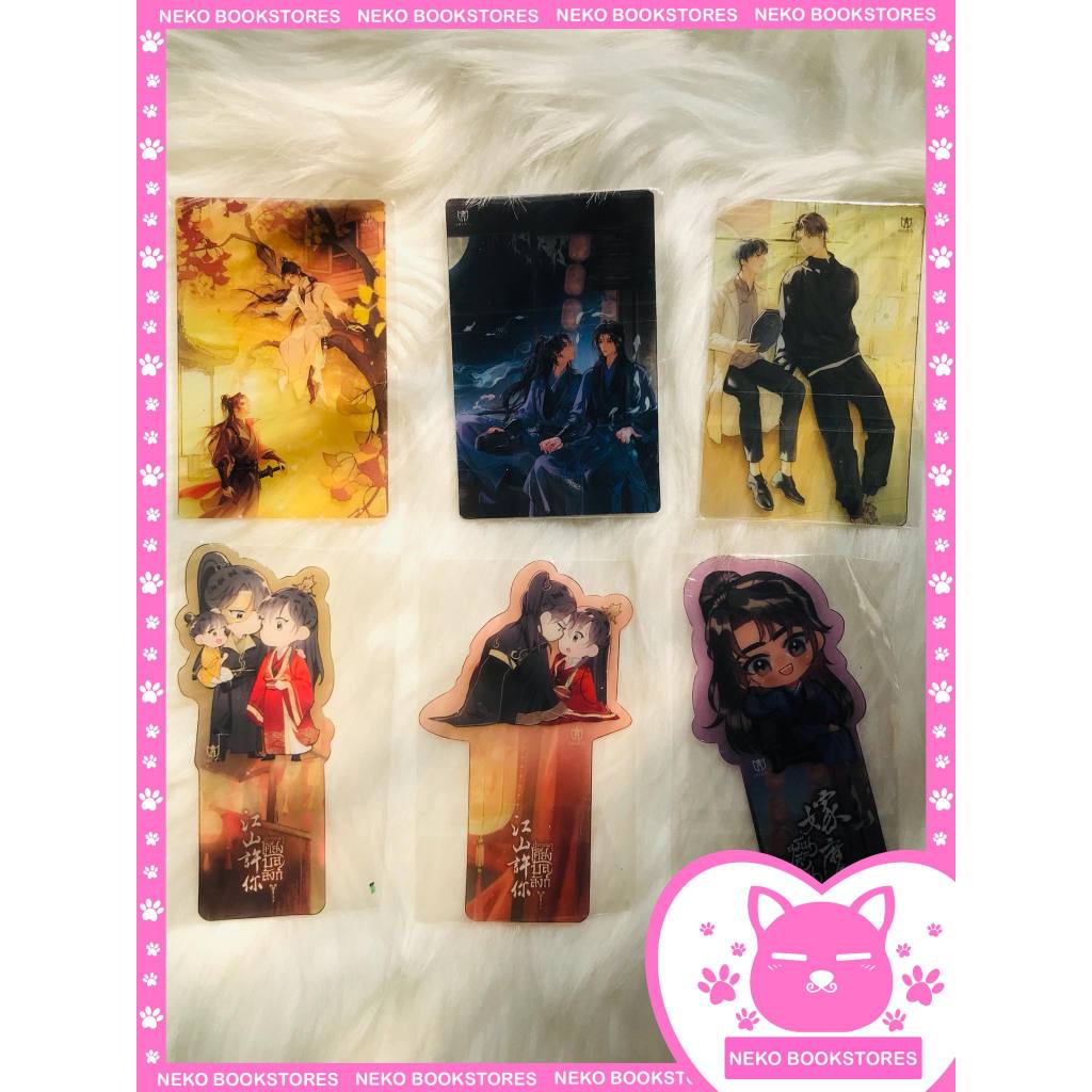 พรีเมี่ยม Muzes ที่คั่น pvc + การ์ดลายปก #หมื่นคีรีพานพบ #ปรารถนาเคียงบัลลังก์ #ยอดคุณหมอลัทธิเต๋า #มงกุฎเลือด