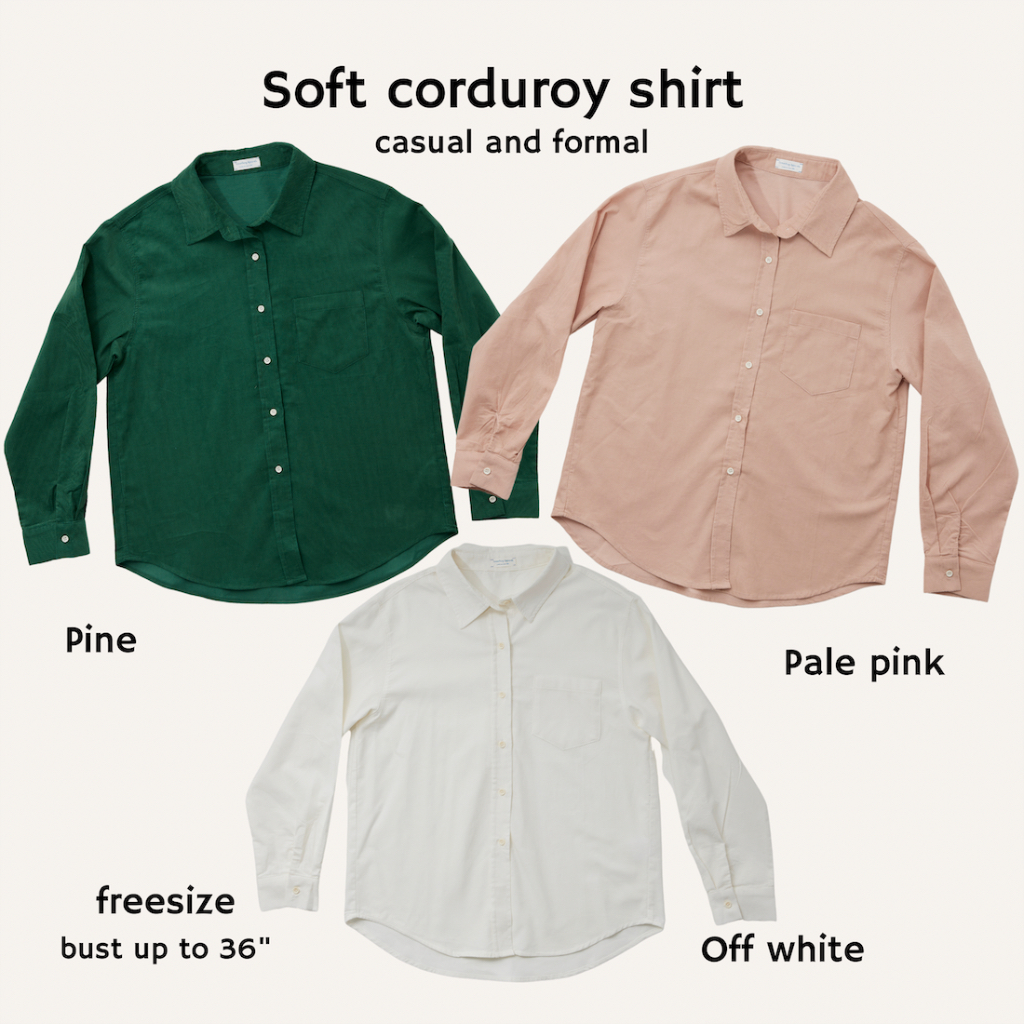 something Soft corduroy shirt