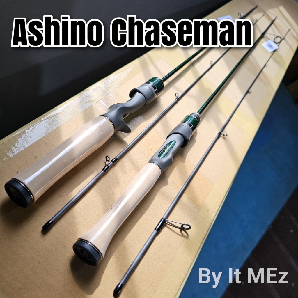 ของแท้ ราคาถูก ❗❗ คันตีเหยื่อปลอม UL Ashino Chaseman เหมาะกับงานปลาเกล็ด สปิ๋ว ช่อน กระพง กระสูบ ตกหมึก ตกกุ้ง ปลาเล็ก