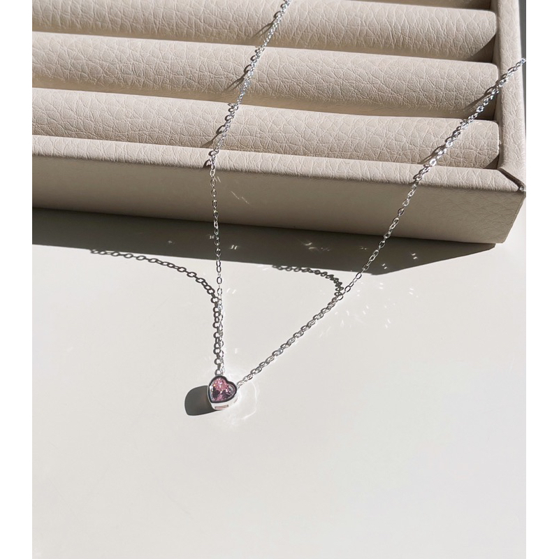 Mini Heart necklace (S925)