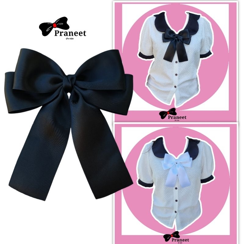 เข็มกลัดโบว์ติดเสื้อ / โบว์ติดผม