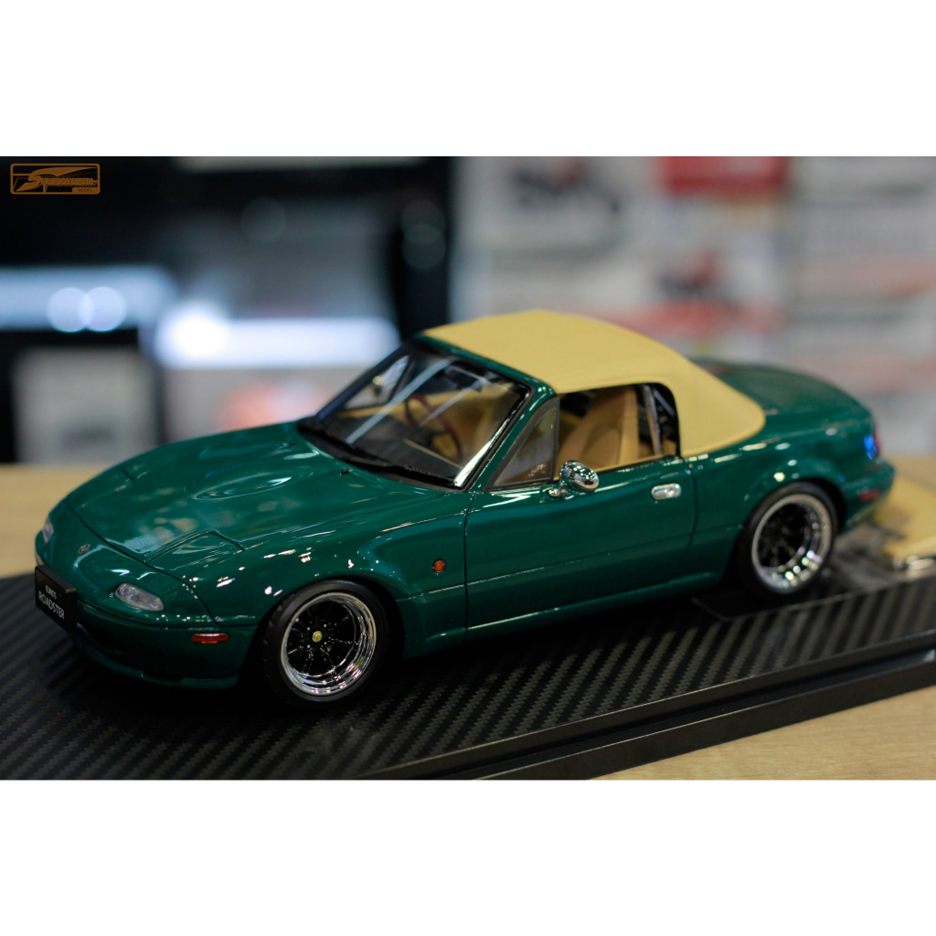 Ignition Model Mazda Mx5 Eunos Roadster (NA) Green