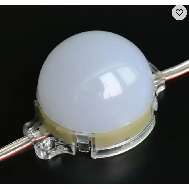 LED ไฟปิงปอง ครึ่งวงกลม 1W 24V 1พวง มี 30ชิ้น  ประกัน 1 ปี ถ้าซื้อพร้อมตัวเเปลงไฟ