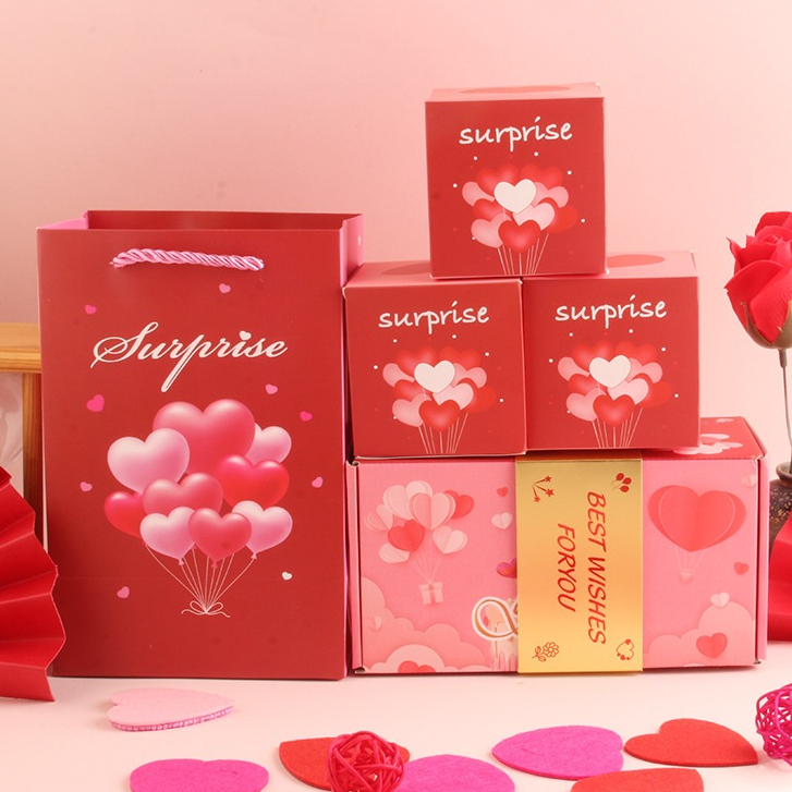 กล่องของขวัญเซอร์ไพรส์ Surprise gift box วันวาเลนไทน์ วันเกิด คริสต์มาส