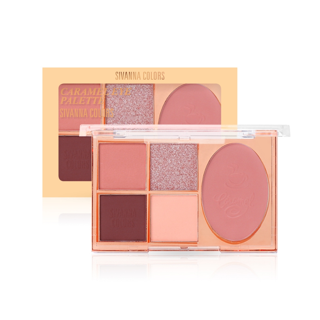 SIVANNA COLORS CARAMEL EYE PALETTE : HF623 | ทาตา