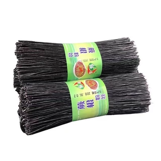 เส้นดำรากเฟริน์ เพื่อสุขภาพ แคลต่ำ ไม่อ้วน เส้นเหนียวนุ่ม อร่อยดี 1kg 蕨根粉丝พร้อมส่ง