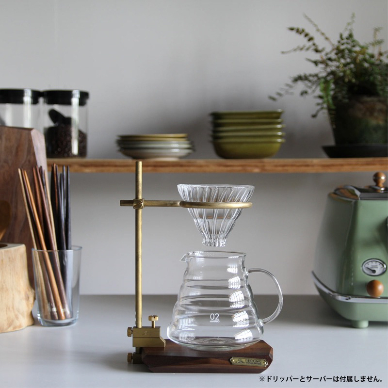 เสาตั้งดริปเปอร์แบบหนีบบาร์ พร้อมฐานวาง BY FEDECA : BAR CLAMP DRIPPER STAND & PEDESTAL SET