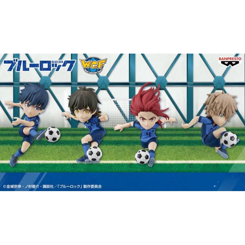 Blue Lock WCF Figure BANPRESTO Isagi Bachira Chigiri Kunigami Nagi Japan
