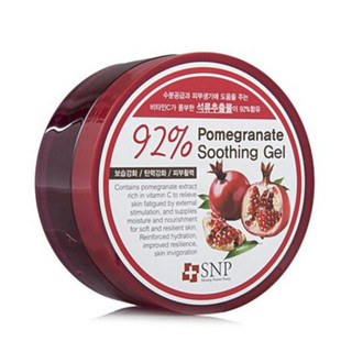 พร้อมส่งค่ะ SNP Pomegranate Soothing Gel เจลบำรุงบำรุงผิวหน้าและผิวกาย สารสกัดจากทับทิม 92% (เกาหลี)