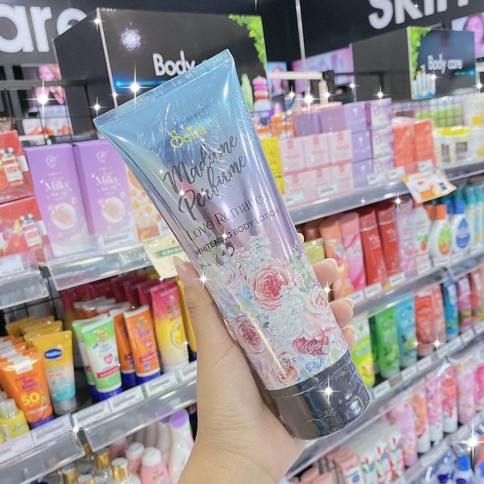 SEIRA MADAME PERFUME WHITENING BODY LOTION.โลชั่นน้ำหอม เซียร่า มาดาม เพอร์ฟูม ไวท์เทนนิ่ง 150 มล.