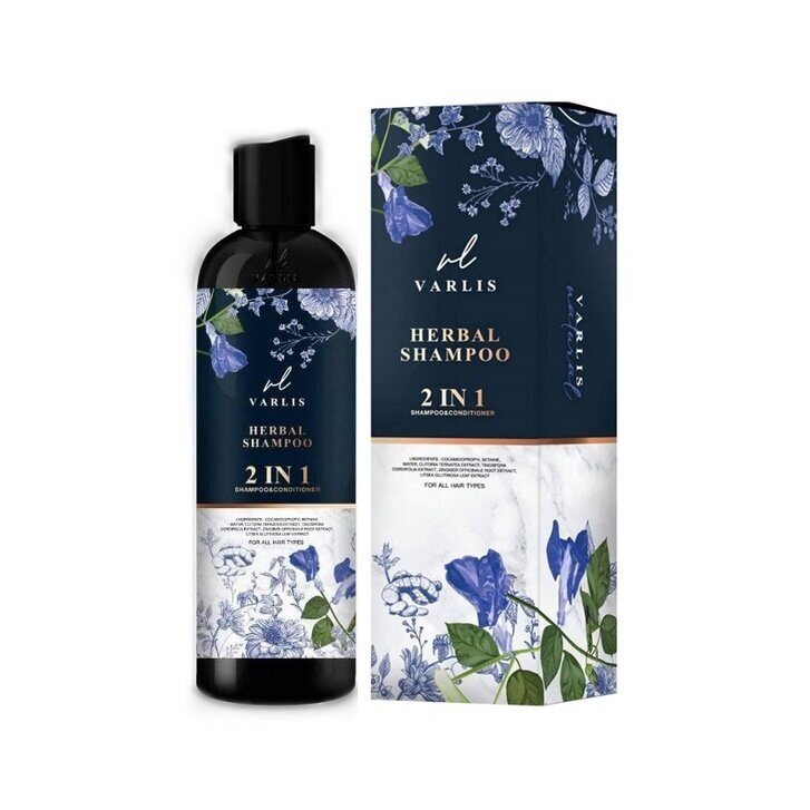 (ของแท้ ขายโล้ะ) แชมพูวาริส Shampoo Varlisแชมพูอัญชัน ขนาด400ml. **ของแท้แน่นอน**