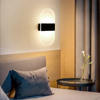 Specialthing โคมไฟ led ไร้สาย แบบสัมผัส ปรับระดับได้ 3ระดับ โคมไฟ โคมไฟกิ่งติดผนังภายใน สไตล์ยูโร โคมไฟติดผนัง wall lamp