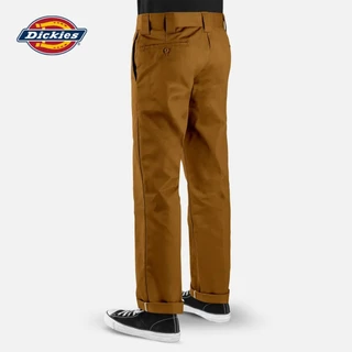 DICKIES MEN PANTS 873 กางเกงขายาวทรงสลิมฟิต กระบอกกลาง ผู้ชาย (ดูรอบเอวในวงเล็บเป็นหลัก)