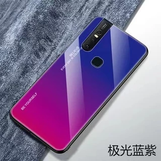 เคสกระจกเงาไล่สี สำหรับ Vivo V15 V15pro V17 V19 V23 V25 Y19 Y17S Y02s กันกระแทก เคสไล่สี วีโว่ V15 Pro ตรงรุ่น วีโว่