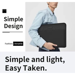 ของแท้100% WiWU Minimalist Sleeve กระเป๋าแล็ปท็อป ซองใส่โน๊ตบุ๊ค คุณภาพดี ผ้ากันน้ำได้ น้ำหนักเบาไซต์ 13-15.6นิ้่ว