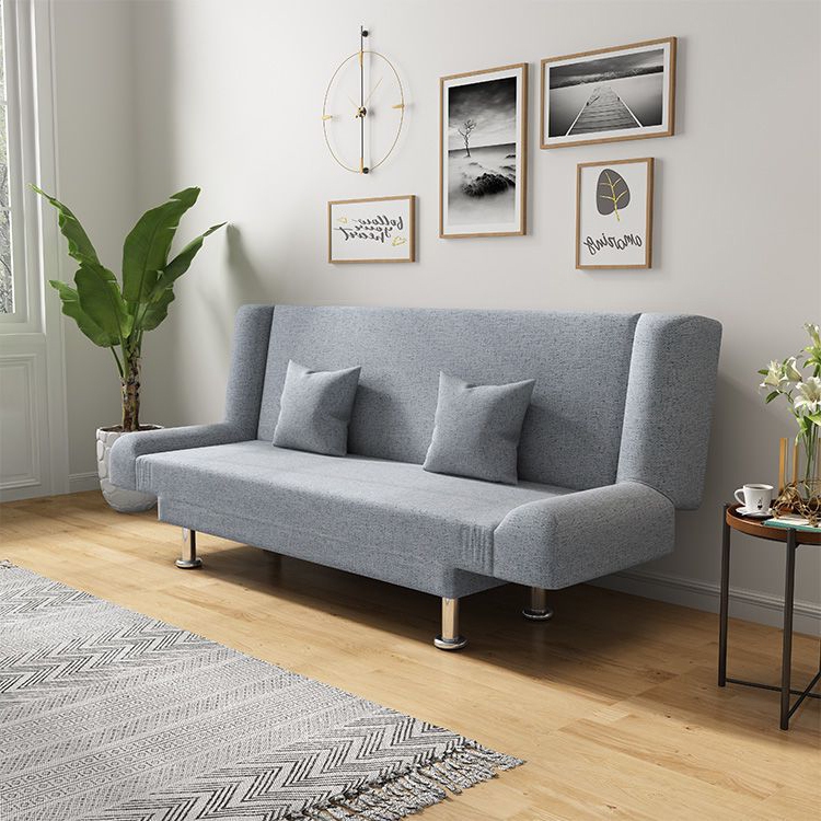 โซฟา โซฟาผ้าแคนวาส ปรับนอนได้ 3 ระดับ ทูอินวัน  Foldable Sofa Bed