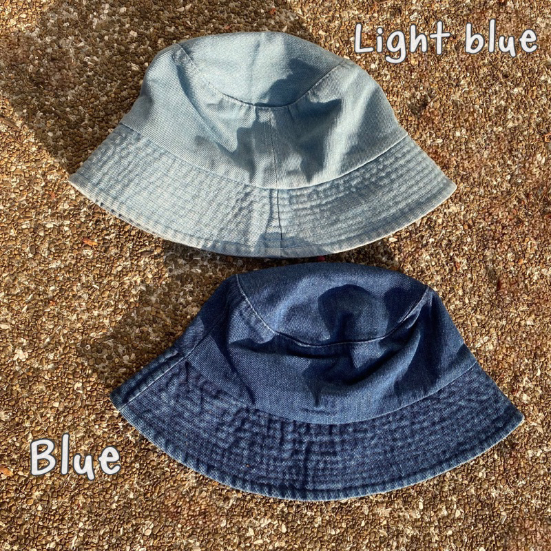สินค้าพร้อมจัดส่ง JJeans bucket หมวกบักเก็ต ยีนส์ฟอก มีให้เลือก2สี เป็นรุ่นใหม่ล่าสุดเลยน้า ใส่ออกมาแล้วทรงสวยมากๆ