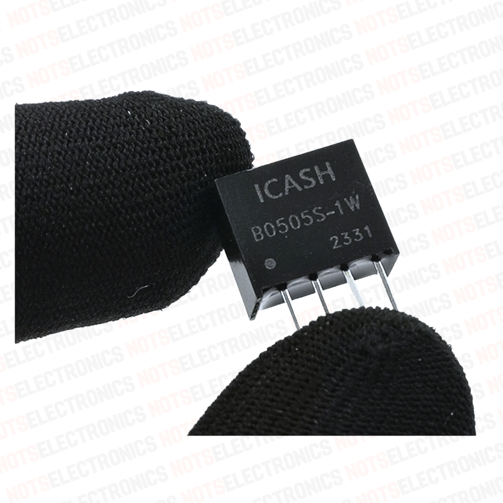 B0505S-1W/B0505S-1WR3 โมดูลพาวเวอร์แปลง DC to DC Isolation แยกกราวลดเสียงรบกวน ใช้จ่ายวงจร บูลทูธหรือ DAC HIFI