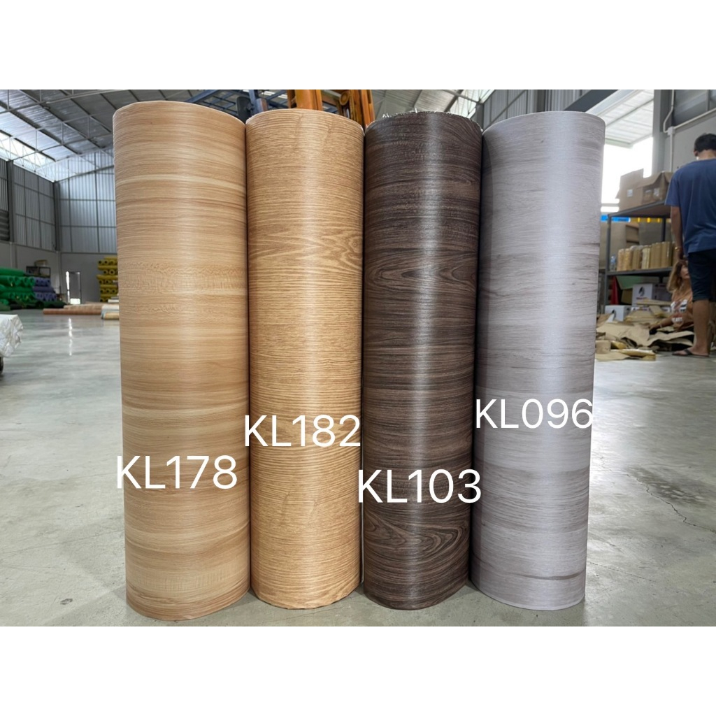 LALAHOME วอลเปเปอร์ลายไม้ สติ๊กเกอร์ลายไม้กว้าง 60 เซน ยาว  3 เมตร และ 5 เมตร ต่อม้วน หนา มีกาวในตัว - รูปที่ 3