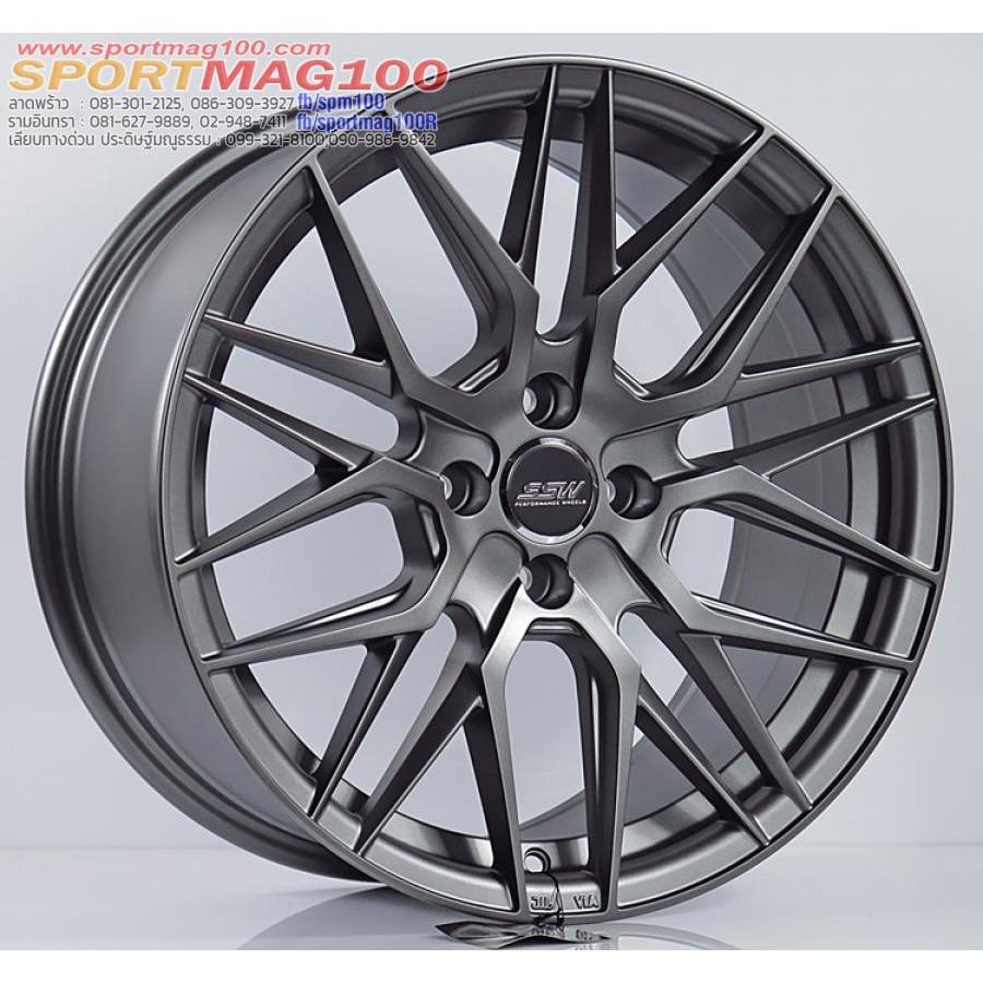 ล้อแม็กซ์ SSW S348 Vorsteiner สีเทา 8-17นื้ว 4รู100 offset38 [20741]