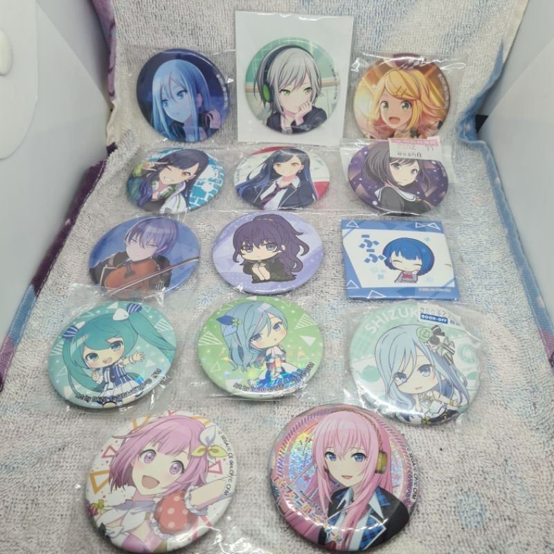 Project Sekai Colorful Stage! feat. Hatsune Miku Can Badge Collection