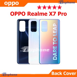 ใหม่ ฝาครอบแบตเตอรี่ด้านหลัง OPPO Realme X7 Pro battery back…