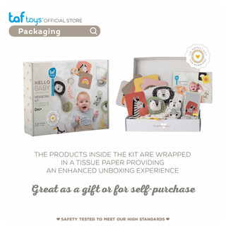 Taf Toys ของขวัญเด็กแรกเกิด Newborn Kit ของเล่นเด็กแรกเกิด ของเล่นเสริมพัฒนาการ 0 เดือน ขึ้นไป รูปที่ 8