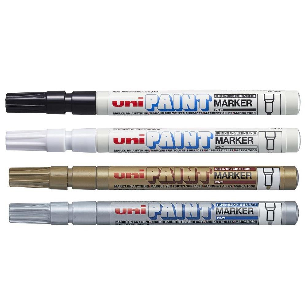 ปากกา UNI เพ้นท์มาร์คเกอร์ รุ่น PX-20 และ PX-21