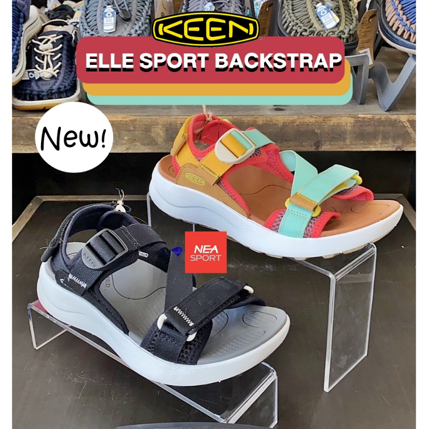 [ลด30% เก็บโค้ด 2509FASHDD] KEEN Women's ELLE sport backstrap รองเท้า คีน รัดส้น ผู้หญิง