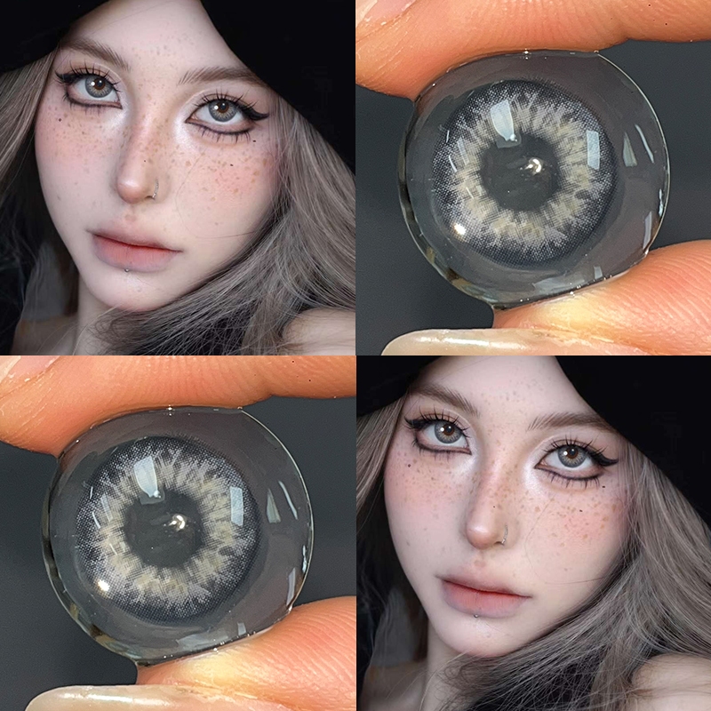 MIDROO 【COD】 [-0.00~-6.00]แว่นตาสายตาสั้น คอนแทคเลนส์ คอนแทคเลนส์สี 🌈DNA🌈 - รูปที่ 2