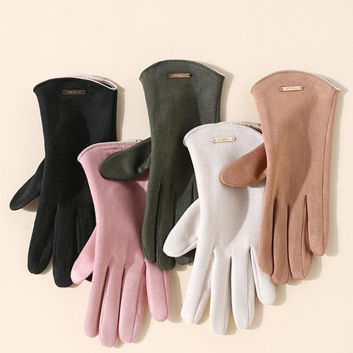 ถุงมือผ้าวูลเปิดปิดนิ้วได้ พร้อมส่ง