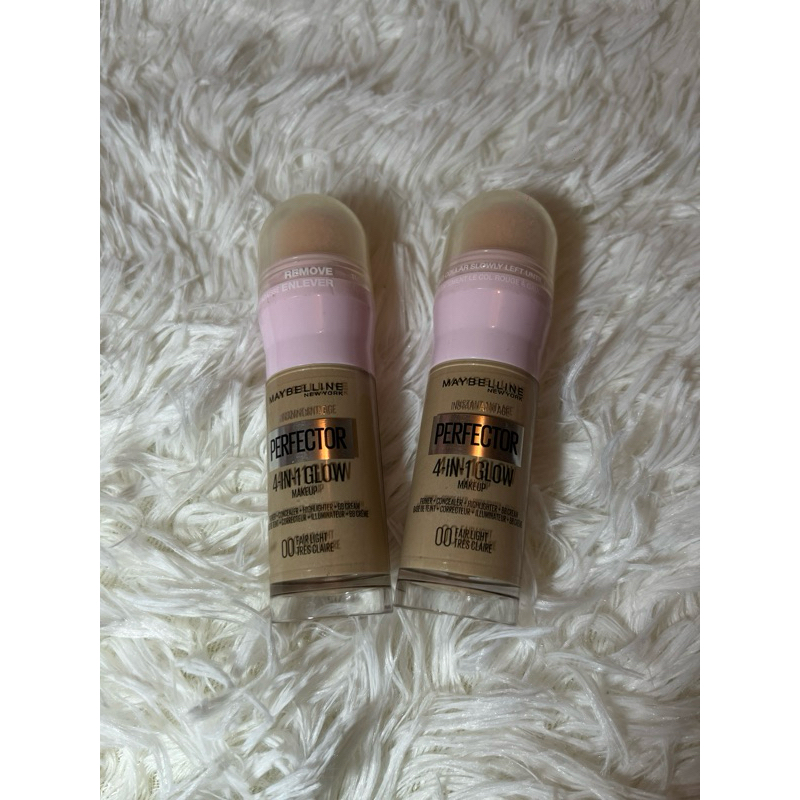 Maybelline Instant Anti Age Perfector 4-in-1 Glow Primer, คอนซีลเลอร์, ไฮไลท์, บีบีครีม 20ml