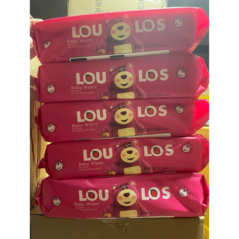 ยกลัง ทิชชู่เปียก 80 แผ่น Baby Wipes ผ้าเปียก กระดาษเปียก ผ้าเช็ดทำความสะอาด