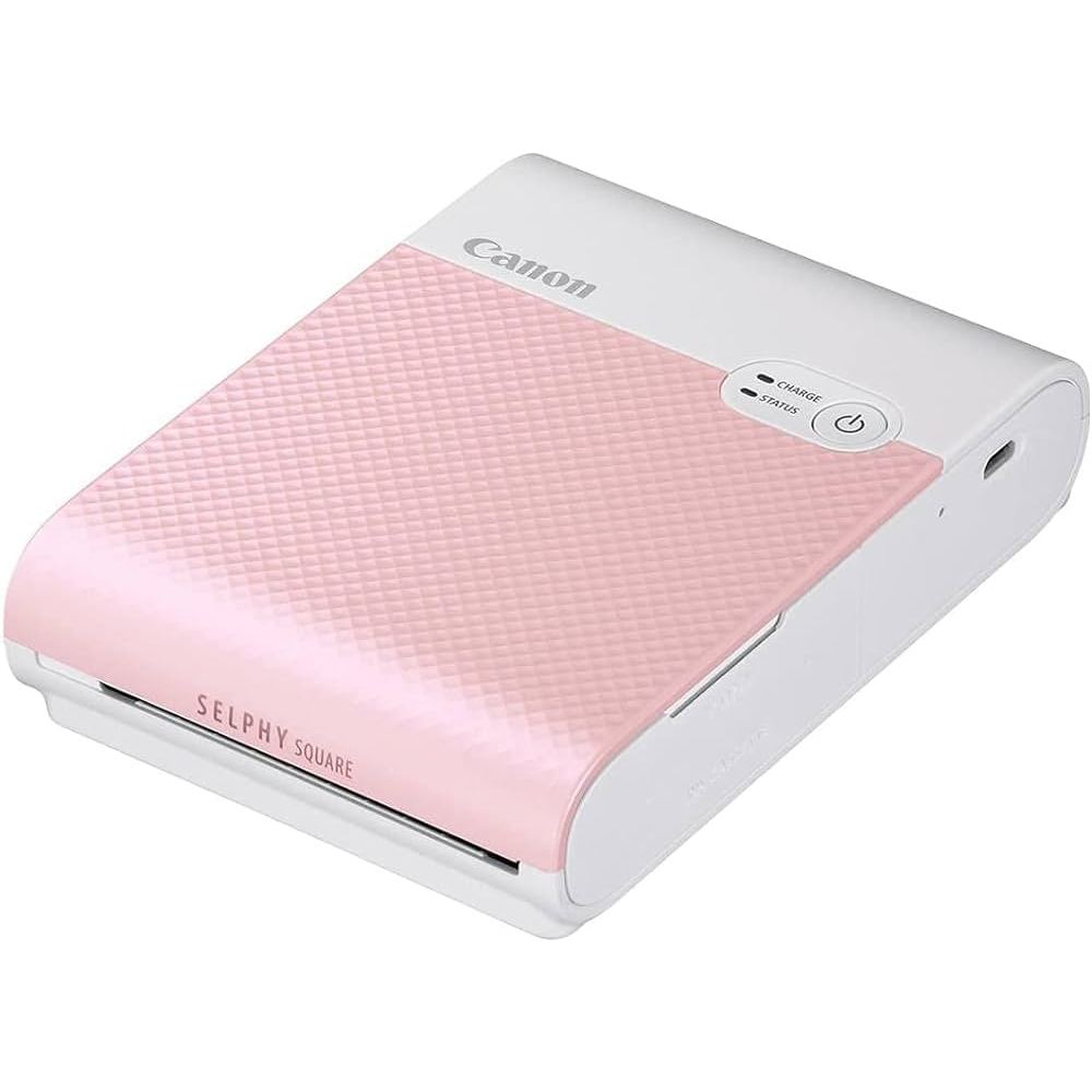 Canon Selphy Square Qx10 Portable Colour Photo Wireless Printer pink