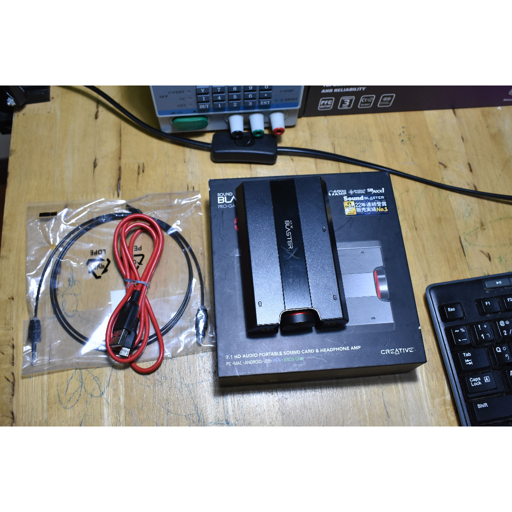 ซาวด์กาด usb รุ่นCREATIVE Sound Card External BlasterX G5(มือสอง)