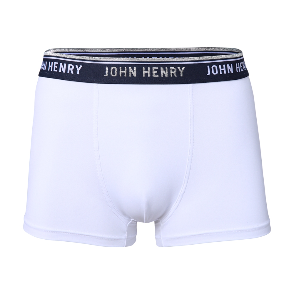 JOHN HENRY UNDERWEAR Silver & Gold Series กางเกงชั้นในผู้ชาย ทรงบ๊อกเซอร์ บรี๊ฟ รุ่น JU JU3G002 สีขาว