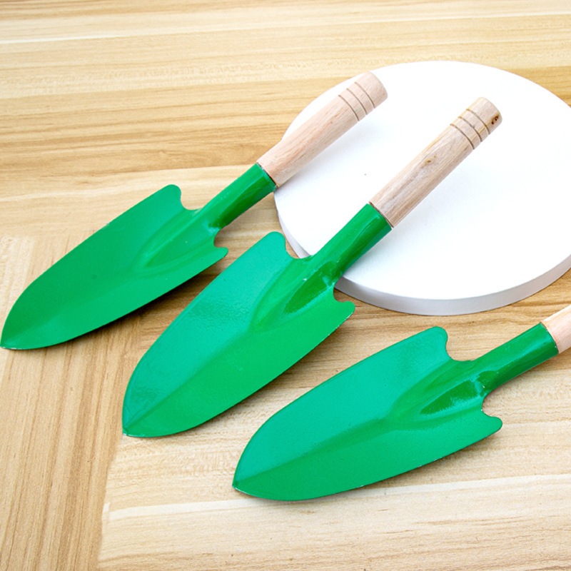 พลั่ว เสียม ช้อนปลูก (สีเขียว) ทำสวน ด้ามจับทำจากเหล็ก คุณภาพดี อุปกรณ์ทางการเกษตร - รูปที่ 4