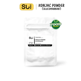 Konjac powder, Glucomannan ผงบุก บุกเส้น บุกก้อน พองตัวดี ใยอาหาร