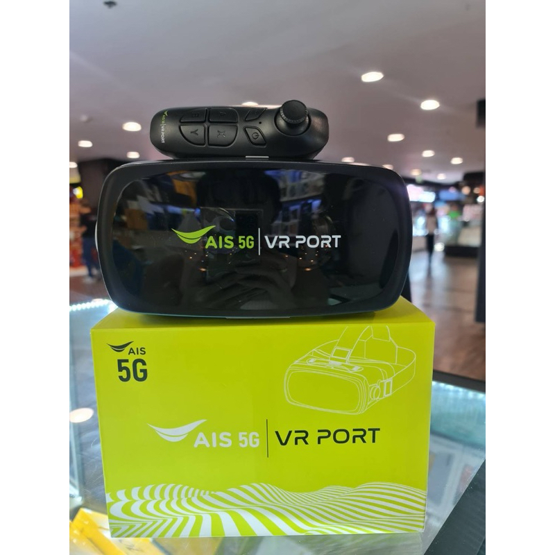 สินค้าโชว์ตามสภาพAis Ruio VR PORT (G07C) สุดยอดเทคโนโลยี VR ผจญภัยในโลกเสมือนจริง เครื่องศูนย์ไทย