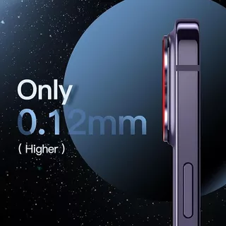 WSKEN กระจกกันเลนส์ เลนส์กล้อง สำหรับ iPhone 15Pro/15ProMax/14Pro/14ProMax/13Pro/13ProMax กระจกนิรภัย 9H ที่มีความโปร่งใ