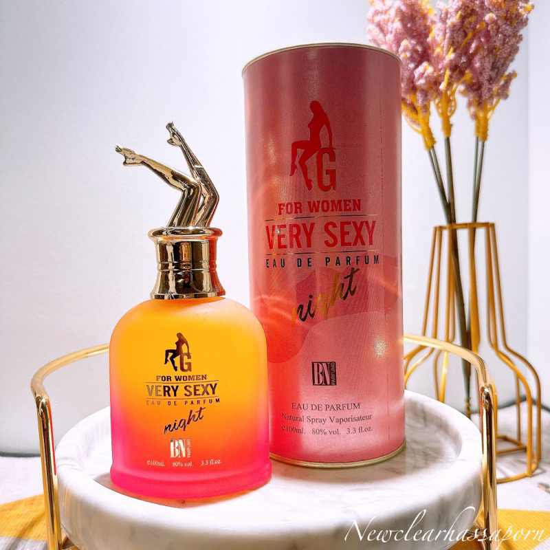 น้ำหอมนำเข้าVery sexy night ยกขาไนท์ทูโทน100ml 🚗ส่งของทุกวัน ⚡️ส่งไว