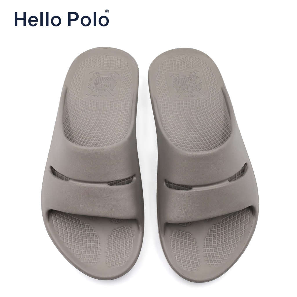 Hello Polo รองเท้าแตะเพื่อสุขภาพ กันลื่น ชาย นุ่มใส่สบาย ลําลองแฟชั่น บอกลาปัญหาสุขภาพเท้า เหมาะกับฤดู HP8001